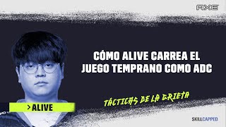 TácticasDeLaGrieta Cómo carrear el early como ADC  Gameplay  League of Legends [upl. by Ahsenyt]