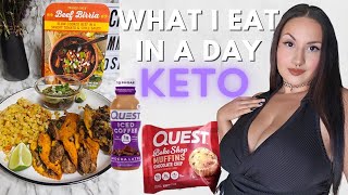 What I Eat In A Day Keto  Trying New Keto Items [upl. by Inobe780]