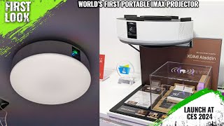 XGIMI Worlds First Portable IMAX Projector Launched At CES 2024 [upl. by Diba]