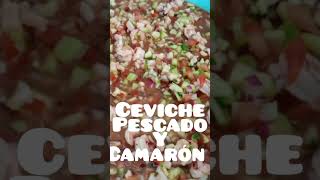 ceviche pescado camaron Ceviche de pescado y camarón [upl. by Goulden523]