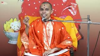 Ashirvachan By Paramapoojya Swamiji  At Gangolli On Proceeding To Next Mokkam [upl. by Satsok]