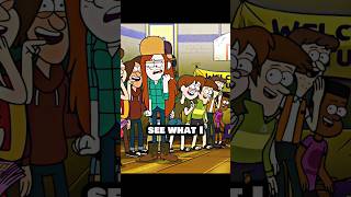 💢😡 HIGH SCHOOL IN GRAVITY FALLS gravityfalls cartoon disney shorts [upl. by Adiari]