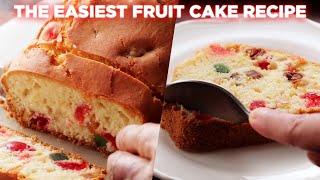 The Easiest Fruit Cake Recipe [upl. by Zoila]