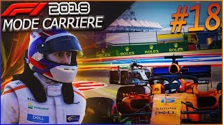 F1 2018 Mode Carrière Part18 USA  MALCHANCEUX [upl. by Lozar140]