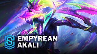 Empyrean Akali Skin Spotlight  League of Legends [upl. by Gnil]