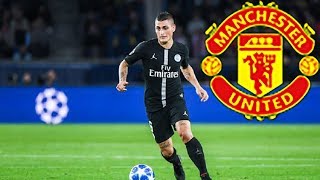 Marco Verratti vs Manchester United 12022019  HD [upl. by Ainafetse]