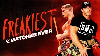 4 hours of the Freakiest Matches in WWE history full matches marathon [upl. by Yniar]