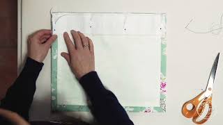 How to attach pencil pleat heading tape to a curtain  Master Soft Furnishers  Victoria Hammond [upl. by Enimzaj53]