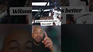 Garrett Wilsons catch better than Odell Beckham Jr [upl. by Shulamith]