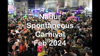 Nadur Spontaneous Carnival  Feb 2024 [upl. by Market]