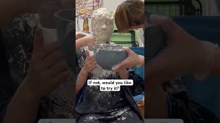 Life casting of face  Helsinglight FX Academy Sweden lifecasting lifecast fx fxmakeup [upl. by Lladnor]