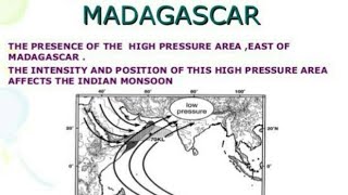 Factors affecting Indian climate high pressure area east of madagaskar [upl. by Gaddi594]