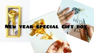 DIY New Year Gift Box New Year Special Craft Idea [upl. by Asial]