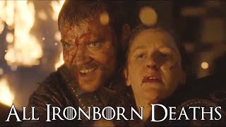 All Ironborn Deaths Game of Thrones Deaths Ironborn Deaths [upl. by Ahsirtal]