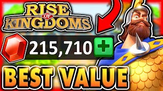 CHEAP Gems NEW Spending Guide for Rise of Kingdoms 2023 [upl. by Ettevram]