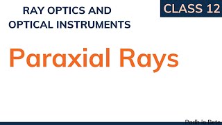 Paraxial Rays [upl. by Ulita]