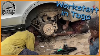 Meine Reise nach Togo  Teil 2 Werkstatt und Stoßdämpfer reparieren  Urlaub in Afrika [upl. by Viviane]