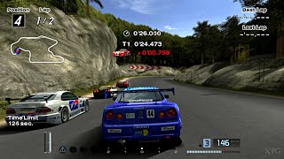 Gran Turismo 4 First Preview DEMO PS2 Gameplay HD PCSX2 v160 [upl. by Sukul]