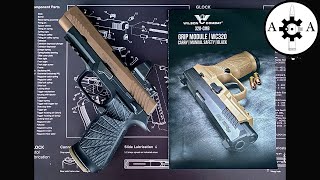 How to Change the Grip Module on a SIG P320M17 With a Wilson Combat Grip [upl. by Dubenko624]