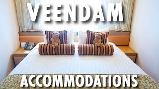 Veendam Tour amp Review Accommodations  Holland America Line  Cruise Ship Tour amp Review [upl. by Ashelman]