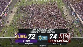 HIGHEST Scoring Game in CFB HISTORY 💯 Texas AampM vs LSU Highlights [upl. by Yarw292]