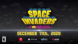 Space Invaders Forever  Official Trailer ESRB [upl. by Amerigo]