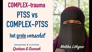 PTSD vs CPTSD het grote verschil l COMPLEX trauma zusterMalikaLithgow [upl. by Cherida]