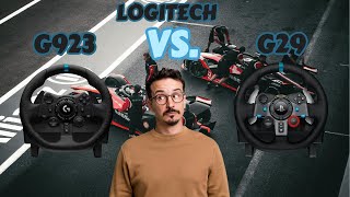 Racing Wheel Showdown Logitech G29 vs G923 for Gamers 🎮 [upl. by Acenom377]