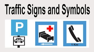 Informatory Traffic Signs  Traffic Signs  Traffic Symbols  Driving School  Alpha Riders [upl. by Schreck]