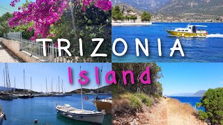 TRIZONIA Island Greece  Travel Tips about Hiking Beaches Food and Transport Τριζόνια Φωκίδας [upl. by Sunil]