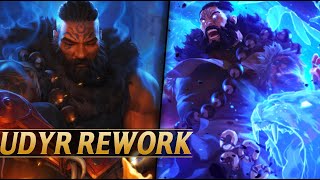 UDYR REWORK NEW PREVIEW  League of Legends [upl. by Ahsieit]