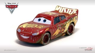 BDD World of Cars  Muddy Rusteze Racing Center Lightning McQueen variant [upl. by Afira19]