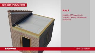 Flat Roof Overlay Board GRP Installation Guide [upl. by Aerdnas]