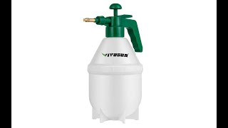 VIVOSUN 02Gallon Hand held Garden Sprayer Pump Pressure Water Sprayers  Overview [upl. by Roberto]