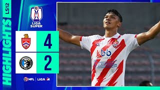 Kuala Lumpur City FC 42 Penang FC  Highlights Liga Super 2024 2025  LS12 [upl. by Amabel]