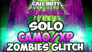 Solo CAMOXP Der Anfang Zombies Glitch Vanguard Zombie Glitches [upl. by Sidoon]