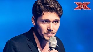 Davide singt einen John Legend Klassiker  Chair Challenge Ü25  X Factor Deutschland 2018 [upl. by Dombrowski]