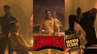 Ajay Devgn And Ranveer Singh Ka Solid Action  Simmba Movie Scene [upl. by Gerkman]