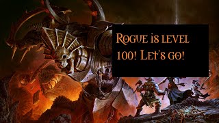 Diablo 4 Update Level 100 Rogue completed March 20 2024 [upl. by Karole]