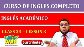 😏 NIVEL INTERMEDIO  CLASE 25  CURSO DE INGLÉS COMLETO [upl. by Gurevich285]