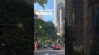 KING STREET MELBOURNE  AUSTRALIA 🇦🇺 shorts viral beautifulmelbourne australia [upl. by Fiester]