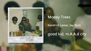 Money Trees  Kendrick Lamar Clean [upl. by Annahsal]