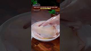 EASY STEAMED CHICKEN IN LOTUS LEAF RECIPE recipe cooking chinesefood chickenrecipe lotus [upl. by Eleda641]