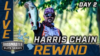 2024 Bassmaster Elite Series LIVE at Harris Chain — Day 2 [upl. by Harness]