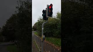 Bishops Stortford VilliersSurMarne Avenue PEEK LED Traffic Lights Pelican Crossing [upl. by Scotti]