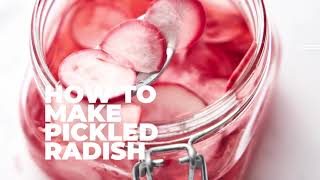 Korean Style Pickled Radish  Easy recipe with stepbystep photos BayevsKitchen [upl. by Tallulah]