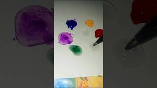 🌈🌈Beautiful colours mixing youtubeshorts satisfying 💧💧🥰🥰 [upl. by Oirad]