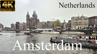 Exploring Amsterdam Netherlands I 2024 I 4K I Part 5 [upl. by Gnas]