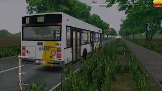 OMSI 2  BBS  Vanhool A330K  41xx Depot Zurenborg  De Lijn Vlaanderen  Brttrainz Ruhrgebiet Map [upl. by Epp]