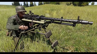 Ukraine old Germany WW2 machine gun 42  MG 42 in action against Russian invaders [upl. by Alesram514]